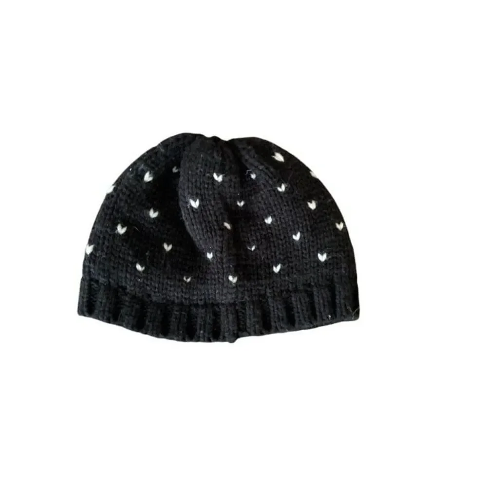 Baby Gap Hat with crochet flower (18-24 months)